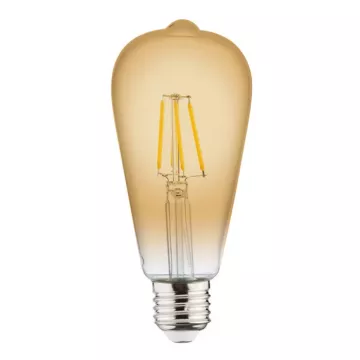 Світлодіодна лампа Filament RUSTIC VINTAGE-6 6W E27