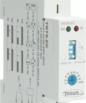 Реле затримки двофункціональне TRT8-EC (onoff), 10А, 230В