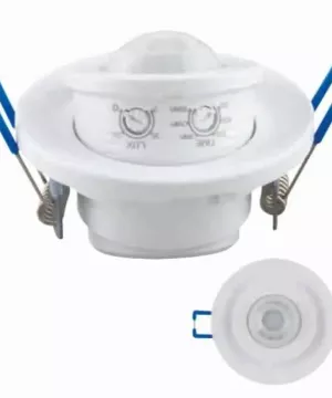 Датчик руху Rover 800W 220-240V IP20 360гр. вбудований білий