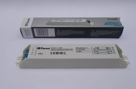 Баласт електронний Feron 2х18W EB52