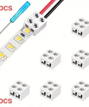 Клемники 2х контактні для швидкого монтажу Led стрічки