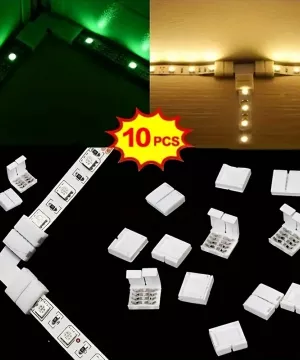 Клемники 4х контактні для швидкого монтажу RGB Led стрічки