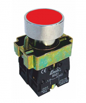 Кнопка PB2-BA31  зелена  1NO   Ø22mm  AC 230/400B (1)Кнопка PB2-ВА42, червона, Ø22mm, NC  ElectrO 
