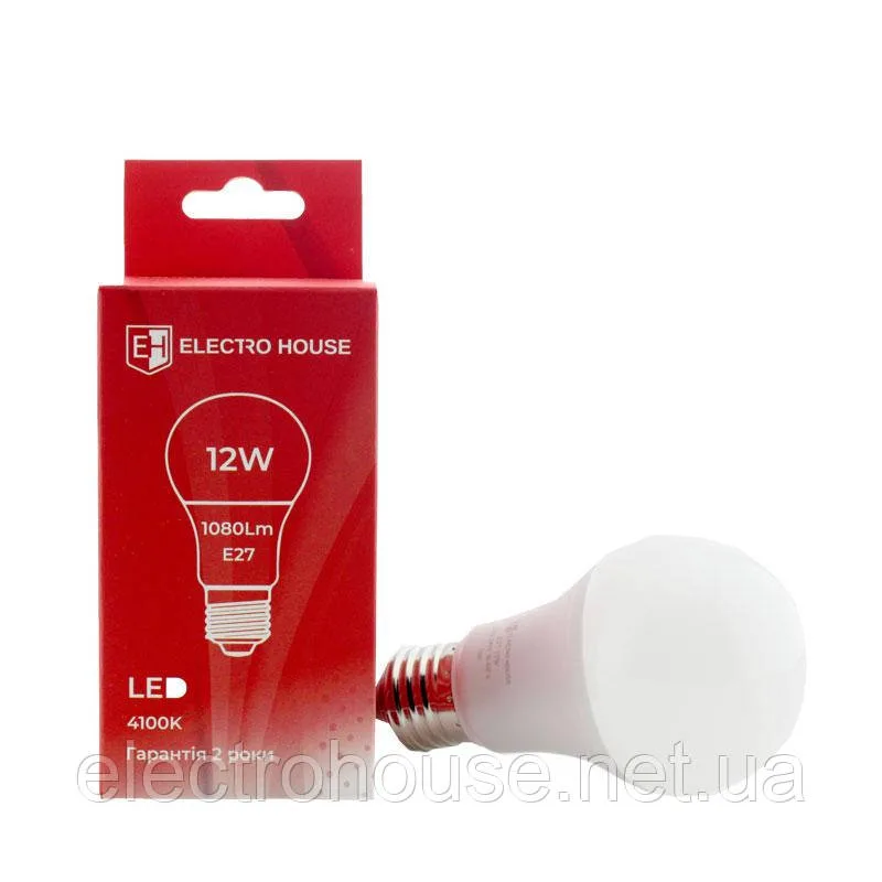LED лампа A70 E27 20 Вт 4100К