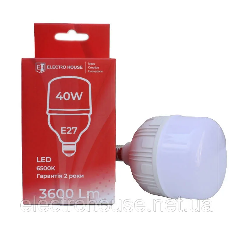 LED лампа Т120 E27 40 Вт 6500К