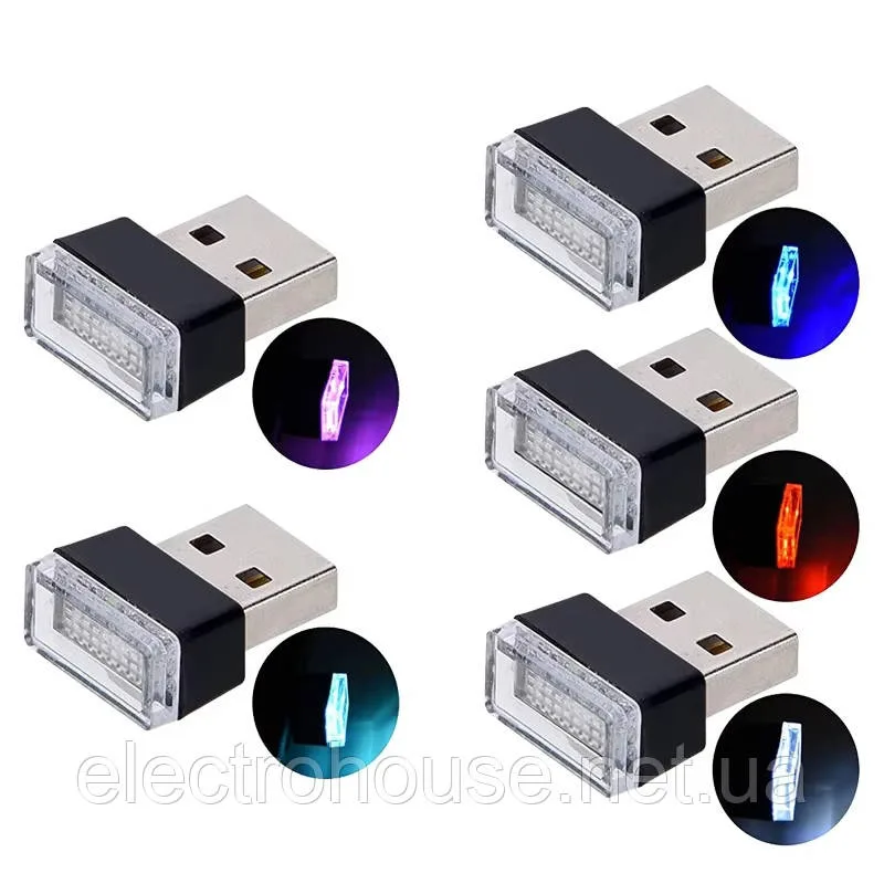 Mini USB LED RGB