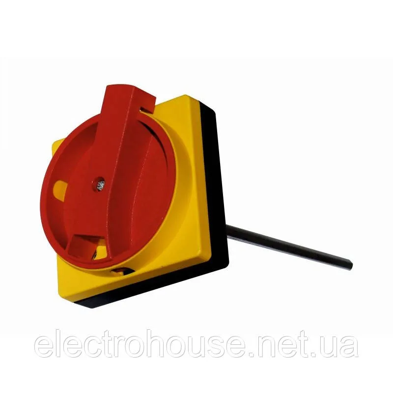 Ручка виносна поворотна входить в комплект рубильника  із подовжувальним штоком, довжина 150мм