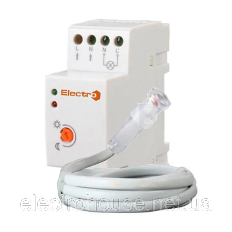 реле сутінкове ФРЛ11А, виносний датчик, 20А