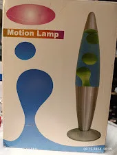 Лава лампа 30W 41 см синя