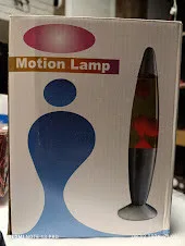 Лава лампа 30W 34,5 см жовта