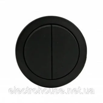 Вимикач накладний 2 кл антрацит xOne