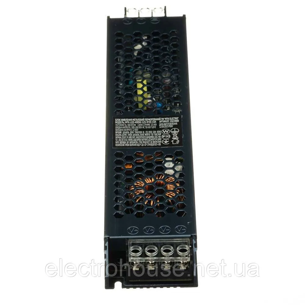 Адаптер драйвер, трансформатор, блок живлення Selv -12V-300W, IP20