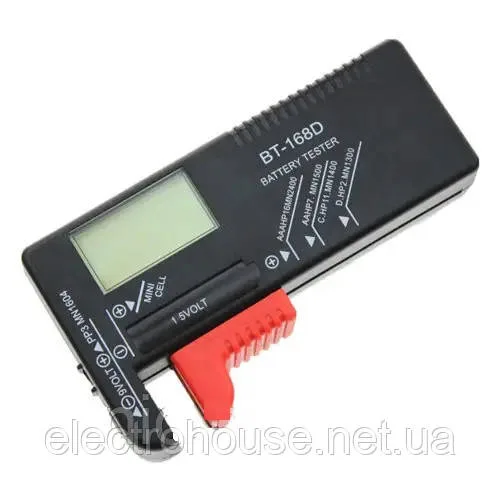 Універсальний тестер заряду батарей з LCD BT-168D