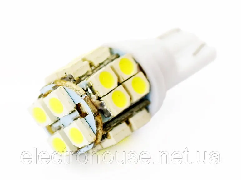 Автолампа Led T10  W5W 10MM 20 SMD 1210 12V