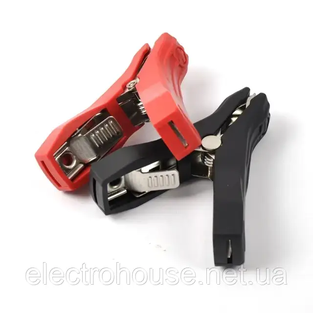 Затискачі для клеми АКБ (крокодили) (+/-) 50А