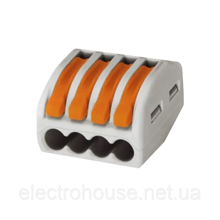 Клема універсальна PCT-214, 32А, 400В