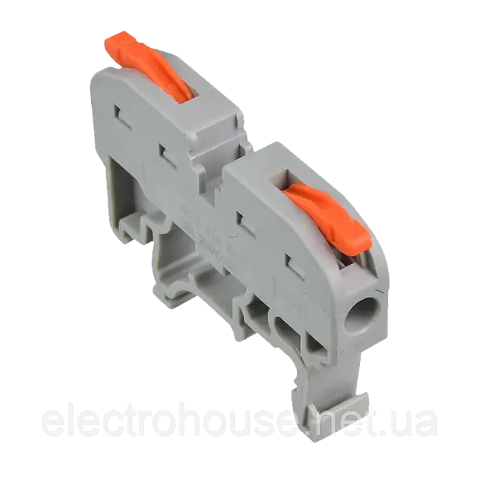 Клема PCT-121D на DIN-рейку, 32А, 400В