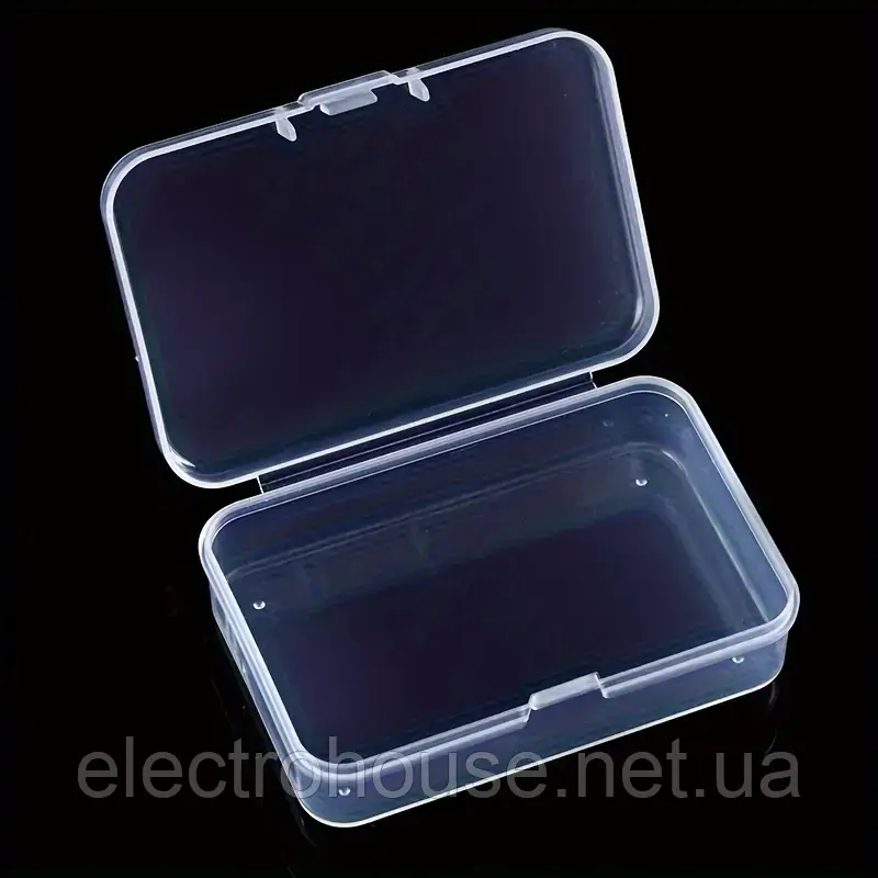 Коробка прозора пластикова 10,5х6,5х2,3см