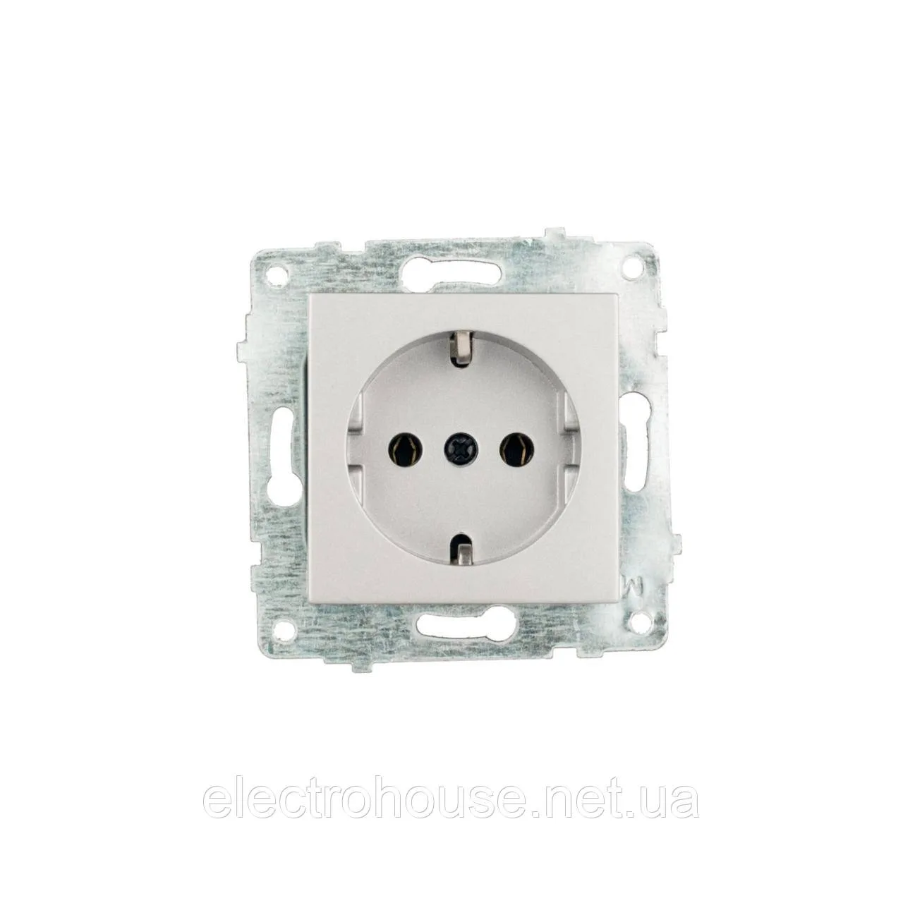 Механізм розетки з заз. GRANO срібло