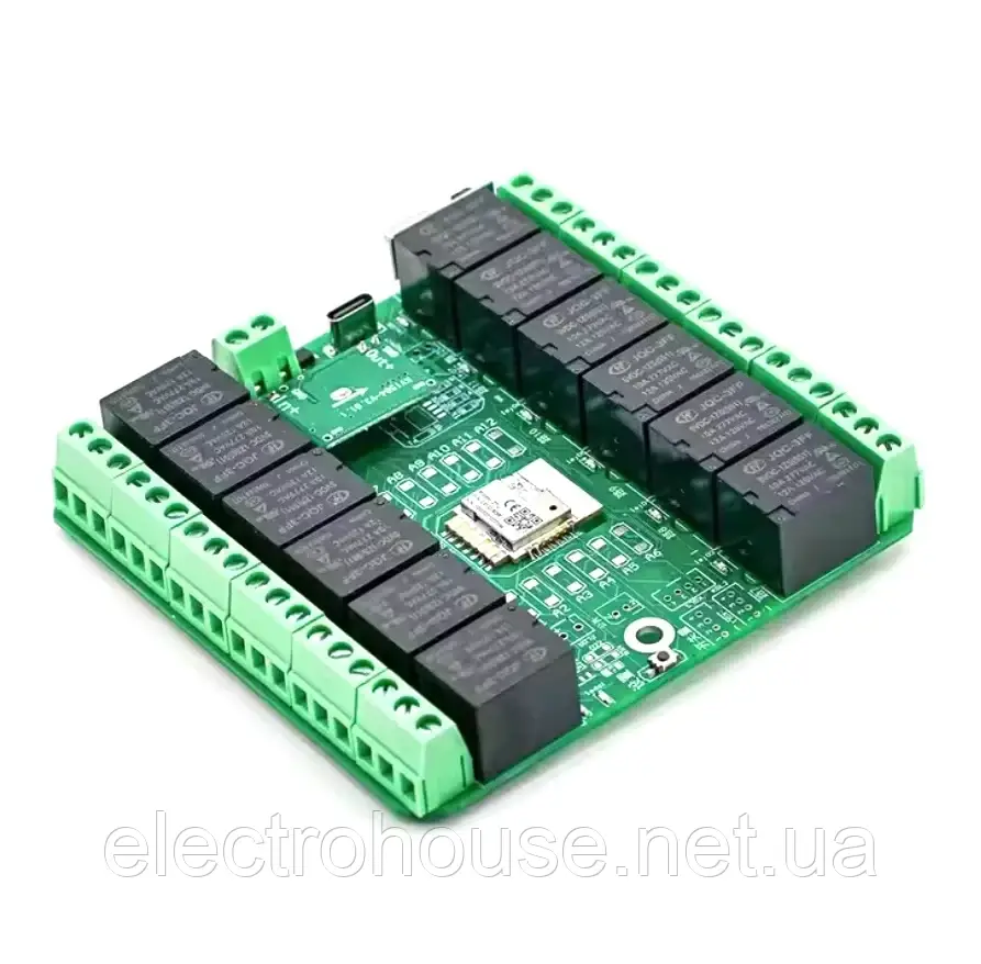 7-27 У постійного струму Tuya, 12 каналів модуль Wi-Fi/Zigbee 12 каналів 220В