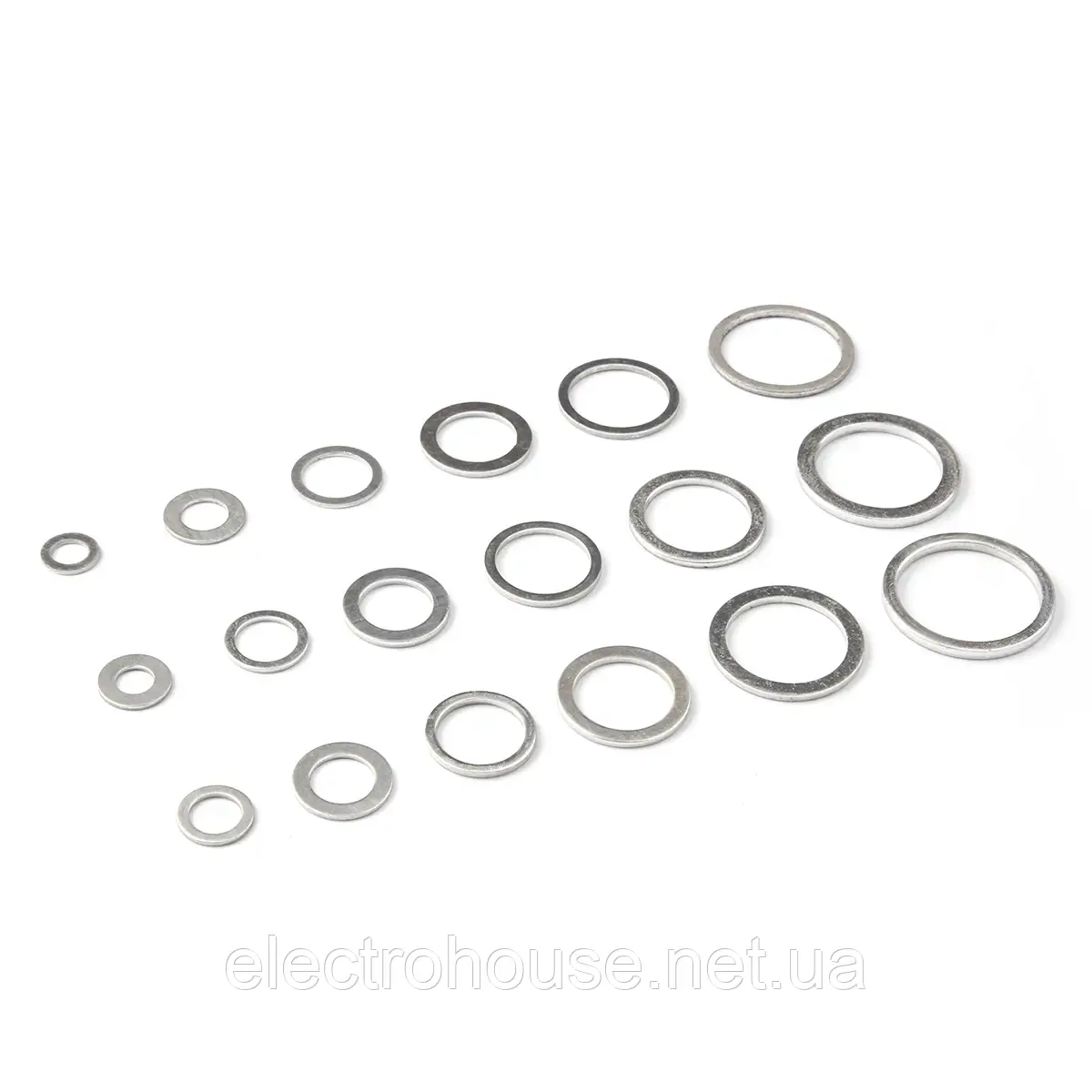 Набор 200 шт алюминиевая шайба