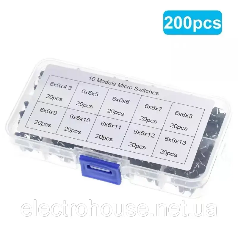 Набір 230 шт контактних клем тато та мама, корпус, контактний роз'єм JST XH-2,54, 4-сторонні роз'єми