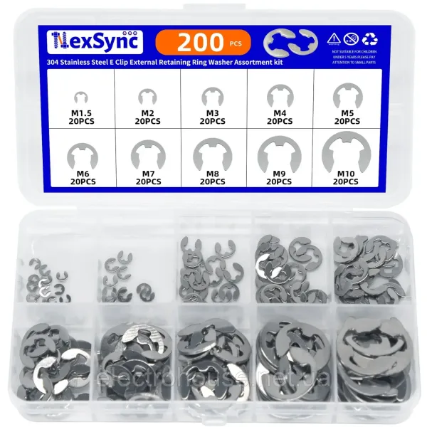 Набір 228 шт гвинт, болт, шайба стопорна