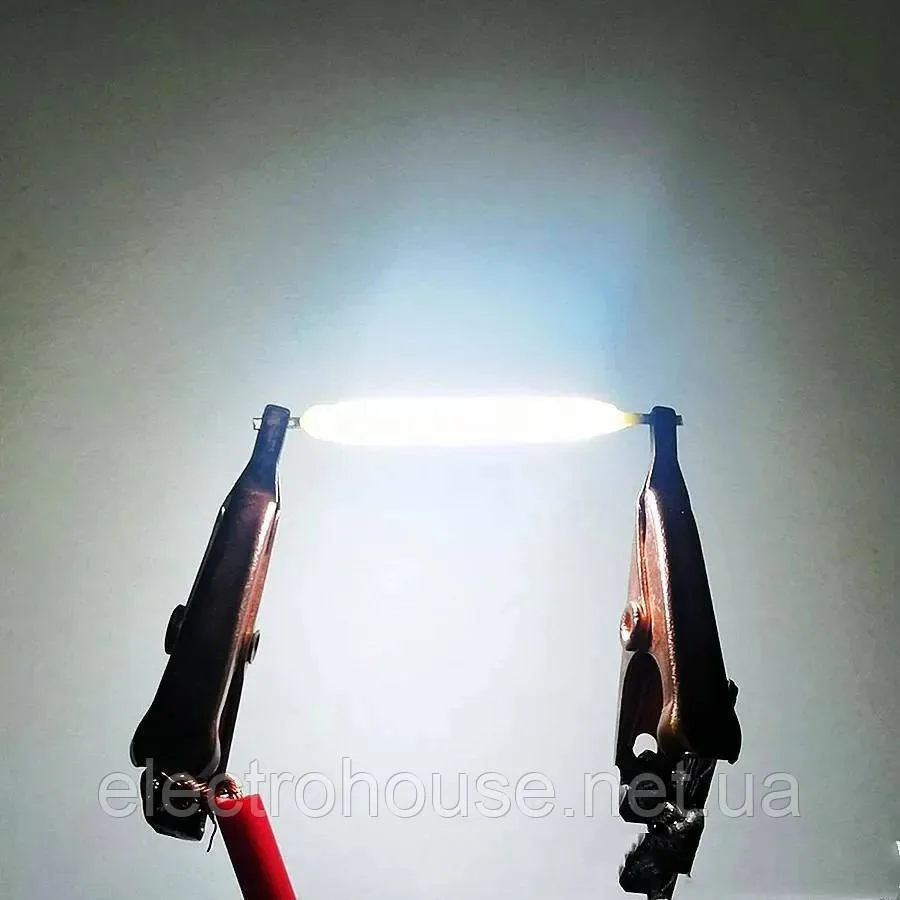 6500К, 29mm  DC 3V світлодіодна нитка COB Едісона