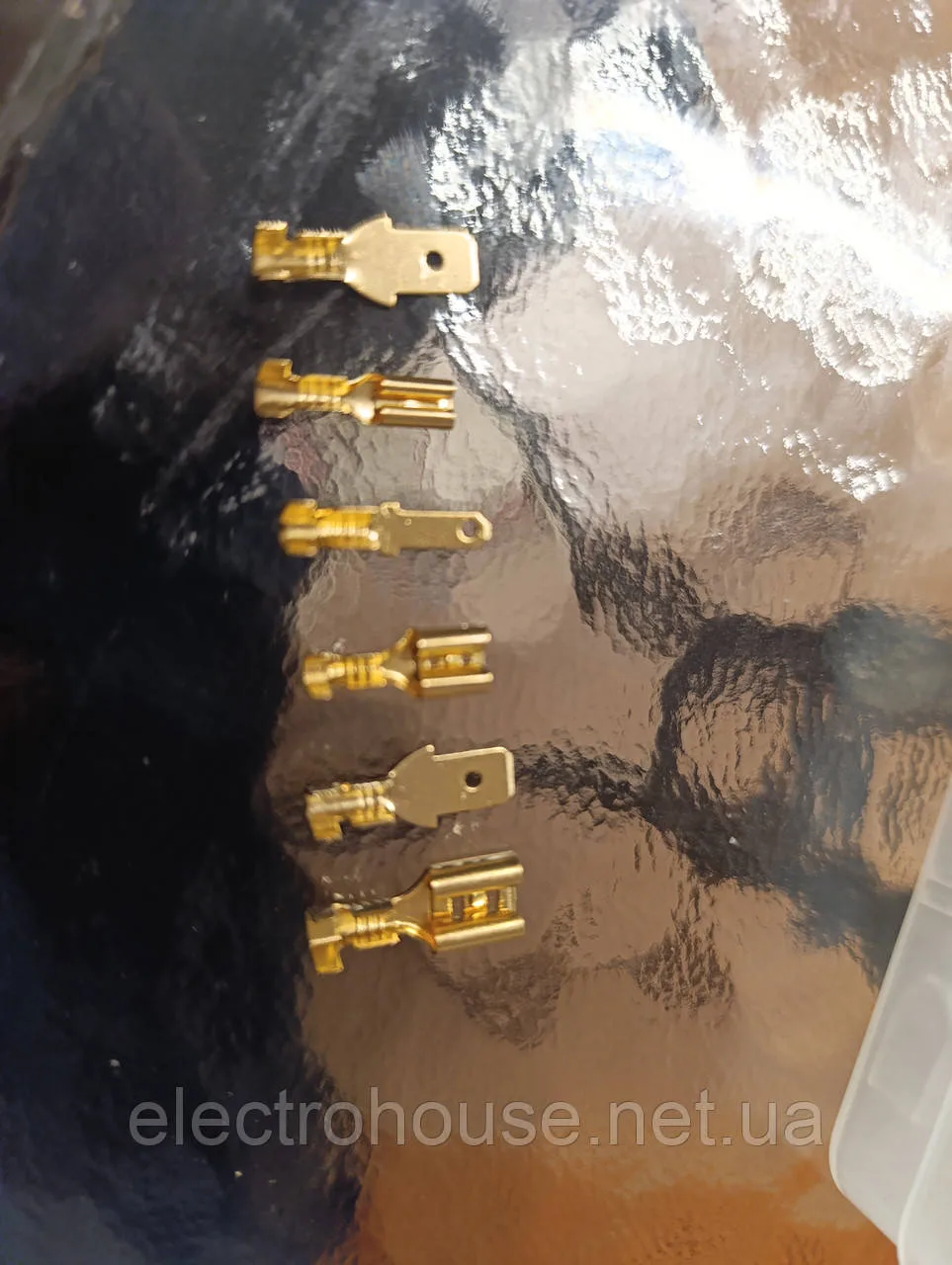 Набір 300шт обтискних латунних клем з ізоляцією