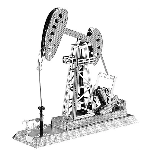 3D пазл з нержавійки нафтової бурової свердловини