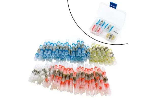 Набір 100шт термоусадочна гільза термоусадка з оловом припоєм