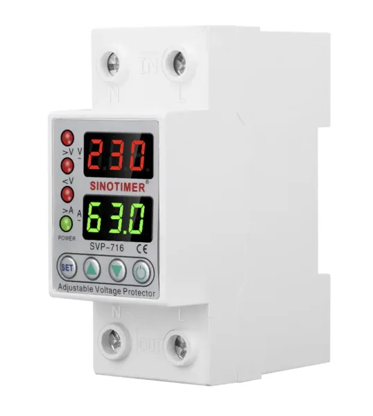 реле напруги 40A Sinotimer SVP-716