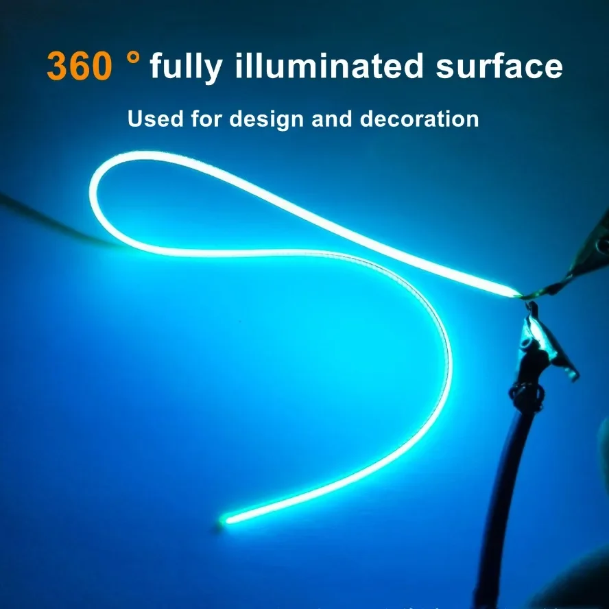 Світлодіодна нитка гнучка Blue 25mm DC3V