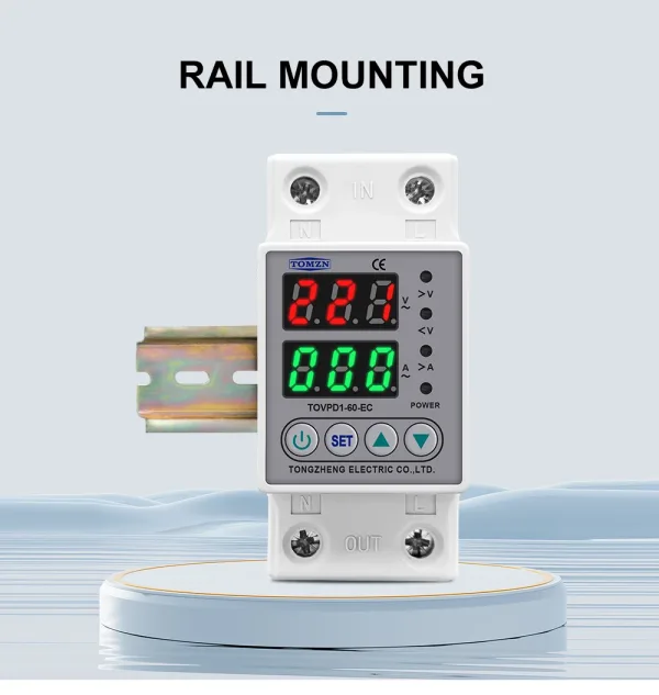 реле контролю напруги Tomzn 63A