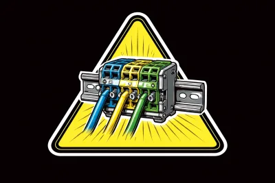 клемник DIN-рейку