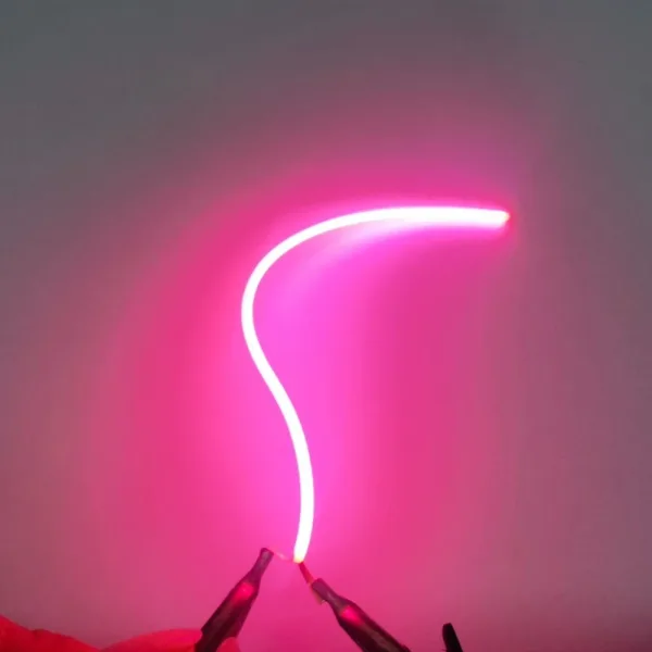 Pink, 80mm світлодіодна гнучка нитка COB Едісона