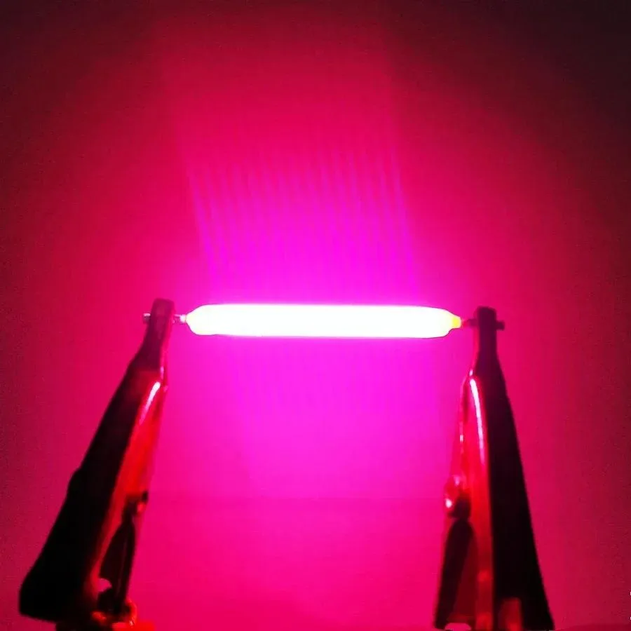 Pink, 38mm DC 3V світлодіодна нитка COB Едісона