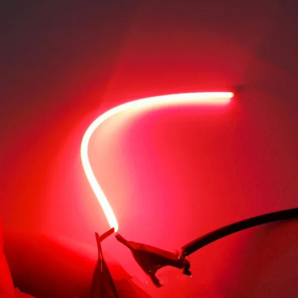 Pink, 38mm світлодіодна гнучка нитка COB Едісона