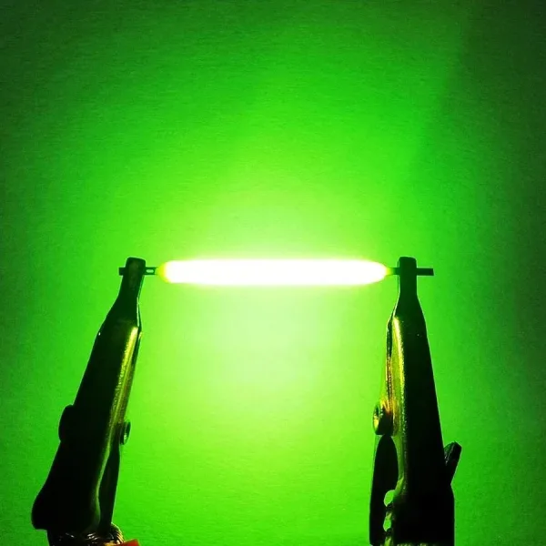 Green, 38mm DC 3V світлодіодна нитка COB Едісона