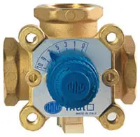 Термостатичний змішувальний клапан MUT 1/2" Kvs 2.5 made in Italy